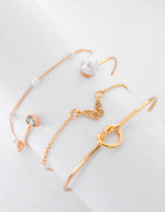 Pearl and butterfly bracelet styled with Montreal accessories