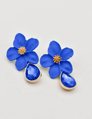 blue_floral_earrings_montreal_minimalist_jewellery_gift