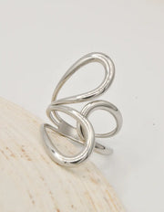 adjustable_silver_ring_butterfly_teardrop_shape_for_women_canada_modern_style