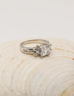 eternal_grace_princess_cut_engagement_ring silver band canada jewellery