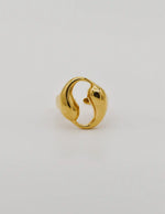 Gold yin bloom adjustable ring perfect gift for her Canada