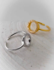 Engagement Ring – Iceberg Cove Circle Minimalist Canada