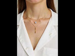 Montreal minimalist jewelry piece with double charm video