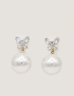 pearl_drop_earrings butterfly crystal design montreal minimalist jewellery