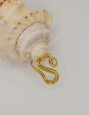 serpentine_glow_golden_open_ring trendy canadian jewelry montreal fashion adjustable gold ring