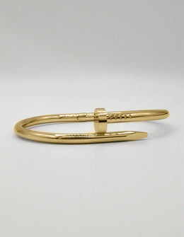 Bracelet Clou Torsadé en Acier – Bijoux Minimalistes Clou Montréal Canada